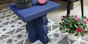 Photo: Landscape Stones Turn End Table
